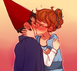 tori-falls:   30 Day OTP Challeng: Day 5 - Kissing  hE RE IT