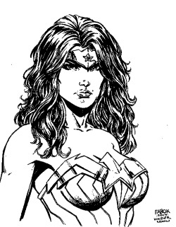 vikaq:  Jason Fabok’s Wonder Woman in Black and white…i think