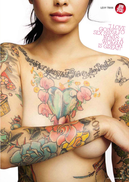 LEVY TRAN (USA) Photos by Bizarre Magazine.My links(follow me): Bizarre Magazine / Asian Girls / Tattoo / All girls .