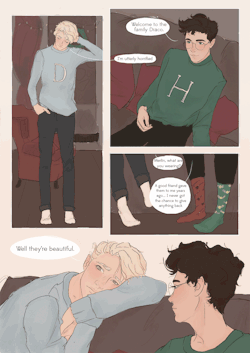 doodlegifts: Have a very drarry Christmas!  (i know it’s past