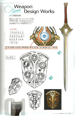 animationtidbits:  Fire Emblem: Awakening - Weapons Concept Art