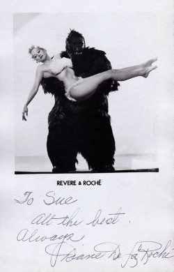 Revere and Roché      Vintage promo postcard personalized: