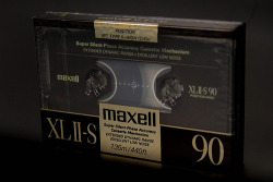 analog-dreams:  Compact Cassette MAXELL XLII-S 90 Tape by -Xray40000-