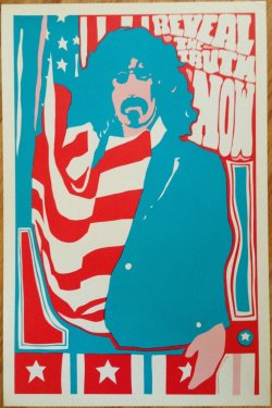 retrogasm:  Frank Zappa poster, 1967