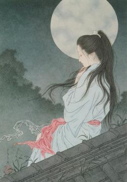 blackcoffeecinnamon:senjukannon:Artwork by Takato Yamamoto for