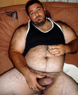 hungjohn42:  Hot hairy bear   hot hot bear