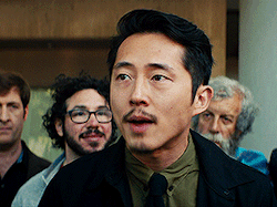 fallenvictory:Steven Yeun as Squeeze in Sorry to Bother You (2018)