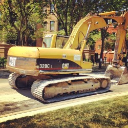 Came home and this is parked in my spot!! #heavyequipment #frontendloader