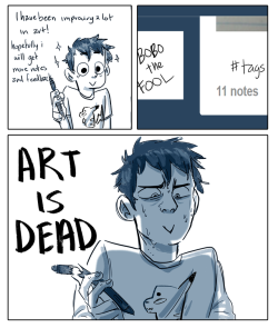 zackdoesalotofstuff:anyway…. i made the relatable artist comic 