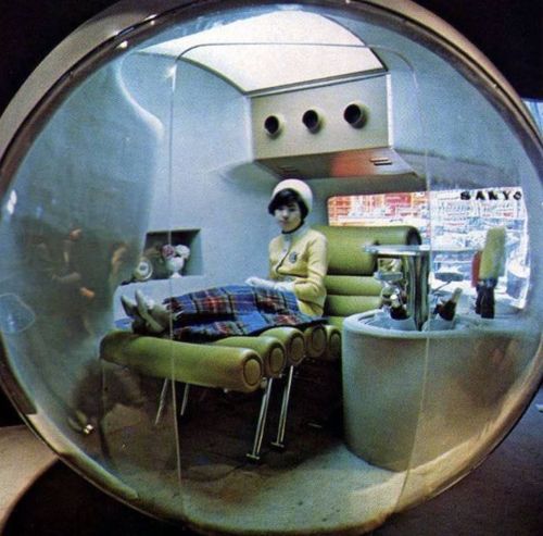 science70:Sanyo Health Capsule, Expo ‘70, Osaka, Japan, 1970.