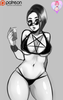   Nea Karlsson from Dead by Daylight in a bikini <3  because