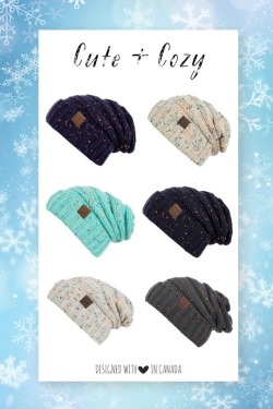 cuteandcozyca:  LIMITED TIME ONLY: BUY ONE TOQUE GET ONE FREEShop