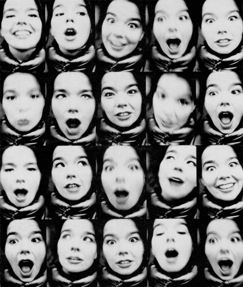 lostpolaroids:Björk - photographed by Stephane Sednaoui, 1994
