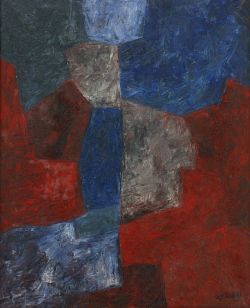 blastedheath:  Serge Poliakoff (Russian-French, 1900-1969), Composition