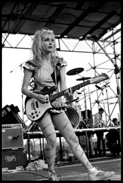 Viv Albertine of the Slits, 1980