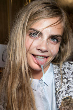 mr-floppys-celebrity-fakes:  Cara Delevingne Facial Fake