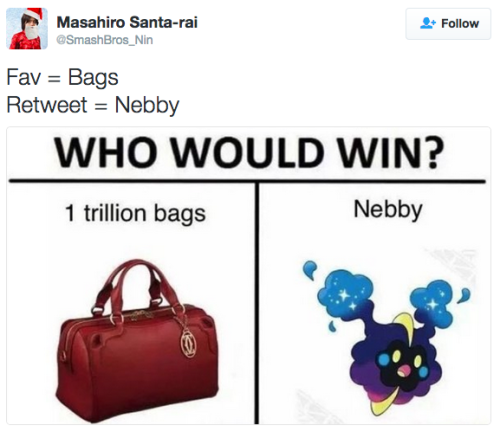 the-future-now:  Your new favorite ‘Sun and Moon’ meme: Get in the bag, Nebby follow @the-future-now 