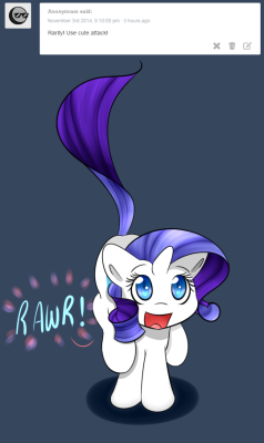 askfillyrarity:  It’s super effective!  <3