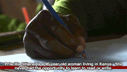 huffingtonpost:  90-Year-Old Kenyan Woman Goes To School, Learns