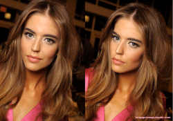 vs-angelwings:  Clara Alonso- backstage vsfs 2008