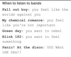 mychemicalromanceaddiction1:  All these bands have helped to