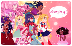 cutemagicalstar:   My final illustration for the magical girl