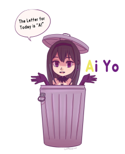 caffeccino:Homura the Devil Grouch, teaching everyone about true