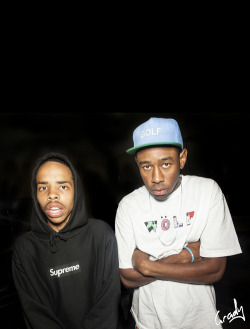 blacc-fridayy:  oceavns:  ᴏᴄᴇᴀᴠɴs  Tyler & Earl