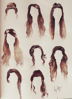 aggsart:  Zoella’s hair  