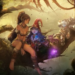 lulu, nidalee, tristana