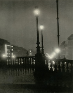 lostandfoundinprague:  Prague by Josef Sudek, Prague at Night,