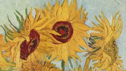 artessenziale:  Vincent Van Gogh, Sunflowers details
