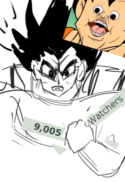 OVER 9000 WATCHERS ON DEVIANTART THANK YOU, NOW I TRULY AM A