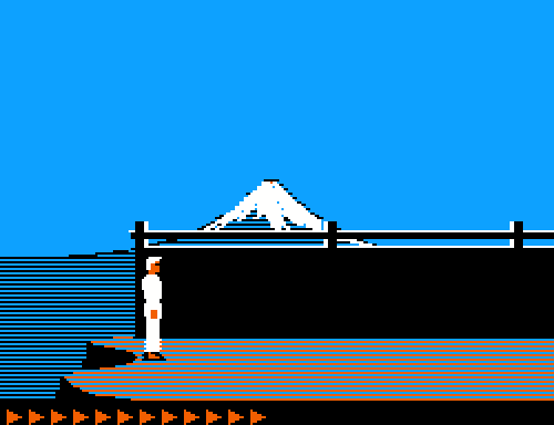 acid-eater:  Karateka (1984) / Apple II 