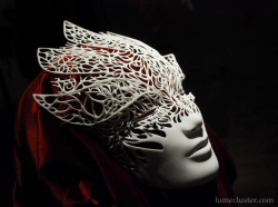 coolthingoftheday:  3D printed masks by designer Melissa Ng. 