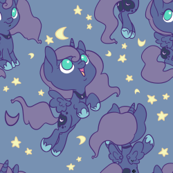 santafurby:  My colored version of my Woona background pattern