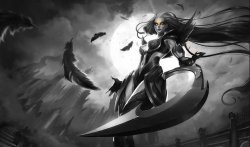 Monochromatic Splash Art: Dark Valkyrie Diana by AODRG 