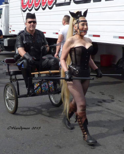 submissann:  This is how We Folsom.  Madoc and Beauty at Folsom