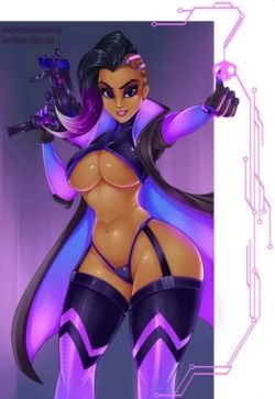 mostlynsfwstuff115:  Sombra #2 (I don’t own any of these)