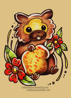 retkikosmos:  Bidoof marker 2015     Deviantart | Instagram |