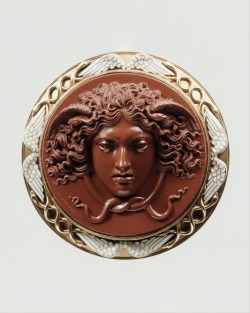 hadrian6:  Head of Medusa.  mid 19th.century.Benedetto Pistrucci.