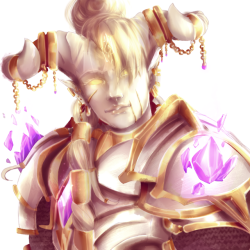 Tried my hand at painting my Lightforged Prot Pally Chikonde!