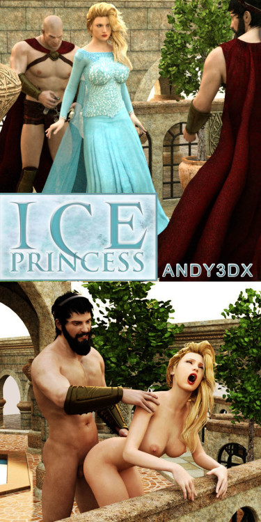 Are you ready for andy3dx new comic!? You sure are! Long  time ago, the beautiful ice princess was caught by the enemy. Now the  enemy’s king has finally got the time to fuck her as he pleases…54 standard and 54 textless images! We know you
