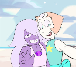 missgreeneyart:Pearlmethyst week, day one: Selfie@annadesu