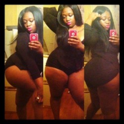 gurillaboythamane:  xxxbigbootyxxx:  Thick   SEXY BAD BITCH