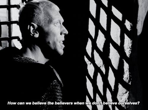 filmgifs:THE SEVENTH SEAL (Det sjunde inseglet) dir. Ingmar Bergman 