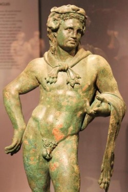 boysnmenart:  Bronze statuette of Hercules (1st C. BC), National