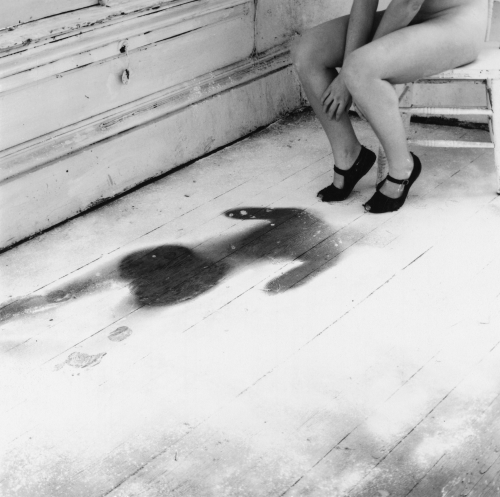 onlyoldphotography:  Francesca Woodman: Untitled, 1976 