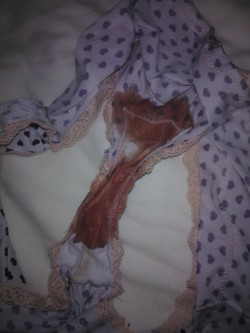  kate watkinson submitted:  Period panties. Full flow so these are rather messy!