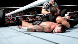 cmpunkarmy:  CM Punk vs. Dean Ambrose: Smackdown, December 6th.